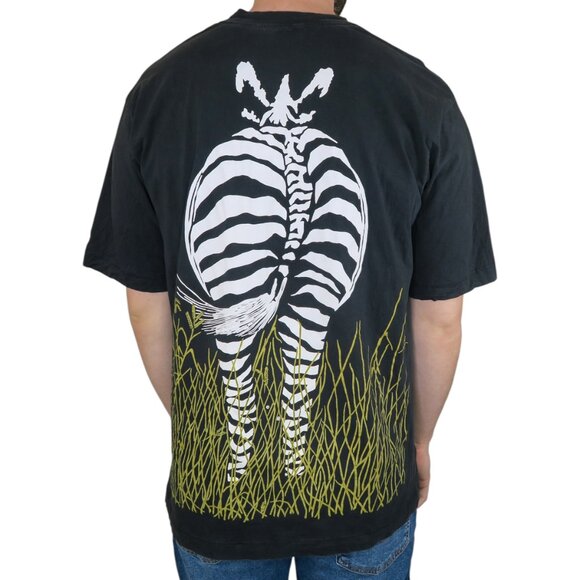 Vintage 90s Tinga Tinga Zebra Nature Shirt - Picture 2 of 9